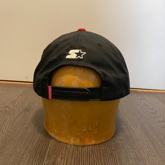 Mishka Men's Hat Black Red Starter Snapback Eyeball Baseball Streetwear MNWKA - Picture 3 of 12